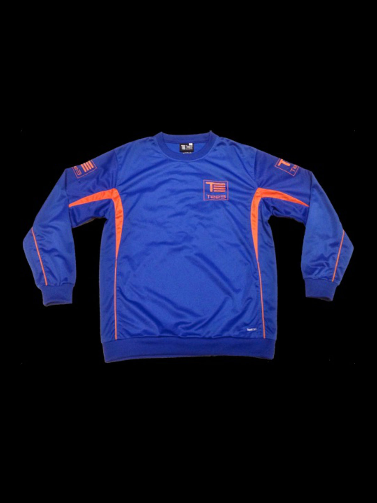 Tee3 Training Jumper - Royal Blue/Orange